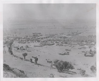 Photograph, San Pablo barrio from Tempe Butte