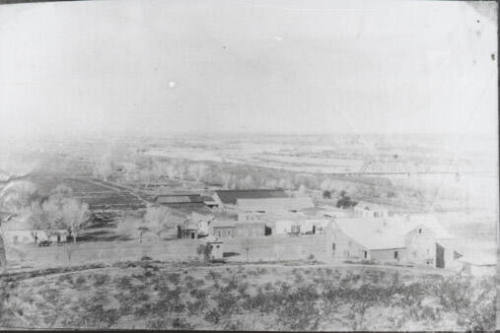 Photograph, Hayden Flour Mill and Casa Vieja.