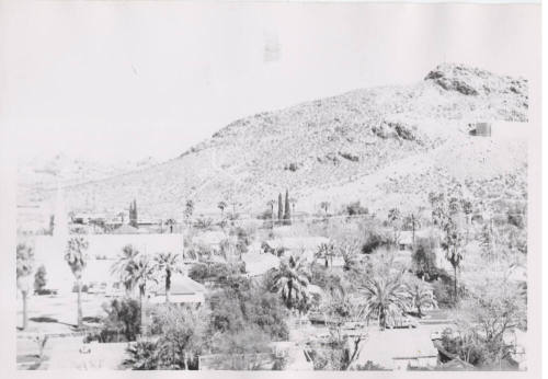 Photograph, Tempe Butte with 1 water tank