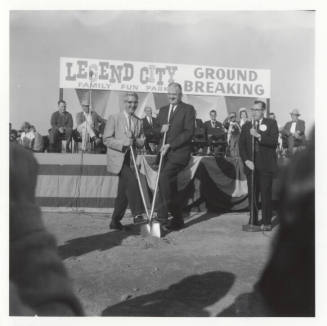 Photograph, Ground breaking ceremony, Legend City