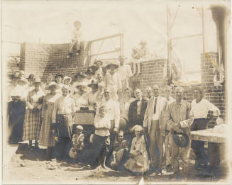 Congregation at 1st Christian Church in Construction