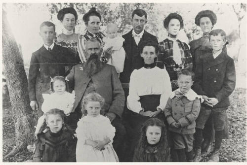 Outdoor Portrait of the Anderson Family