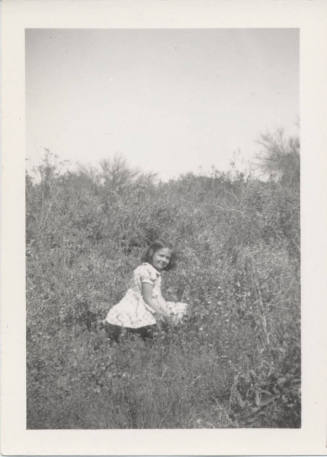 Barbara Allen in a Field of Wild Flowers