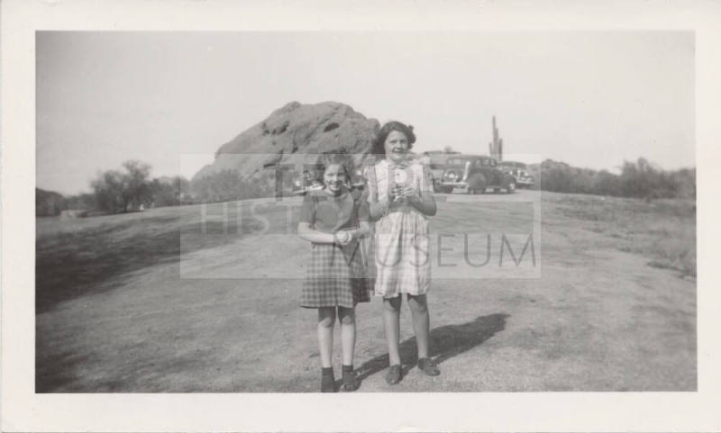 Barbara and Betty Allen at Papago Park