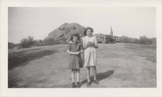 Barbara and Betty Allen at Papago Park