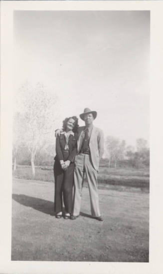 Fulton Allen with an Unidentified Woman