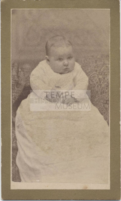 Portrait of Florence Barnes as a Baby