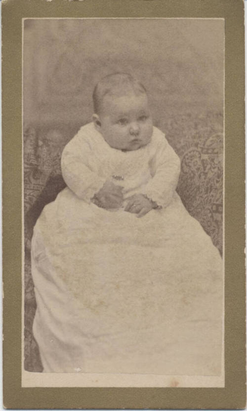 Portrait of Florence Barnes as a Baby