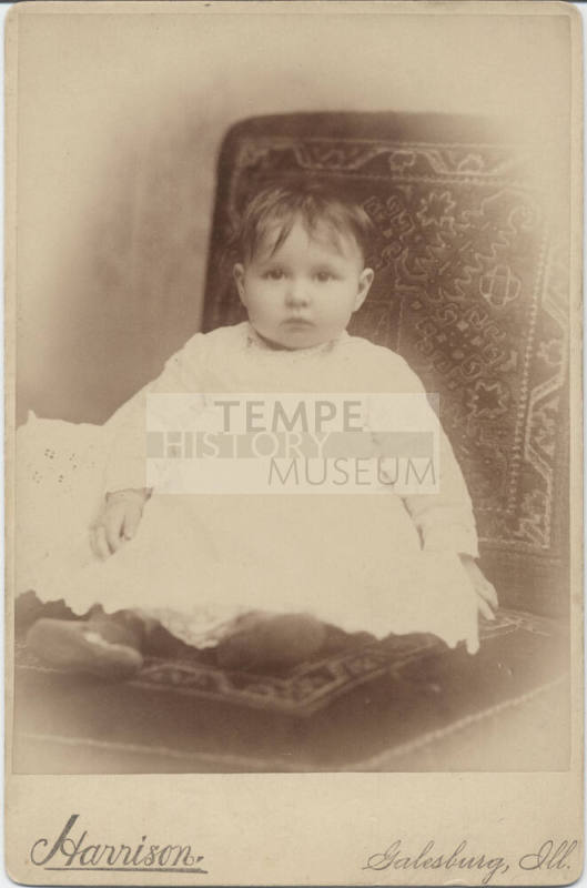 Portrait of Florence Barnes at 14 Months