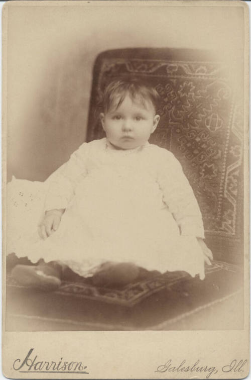 Portrait of Florence Barnes at 14 Months