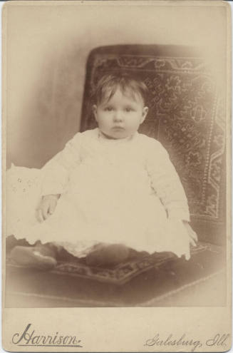 Portrait of Florence Barnes at 14 Months