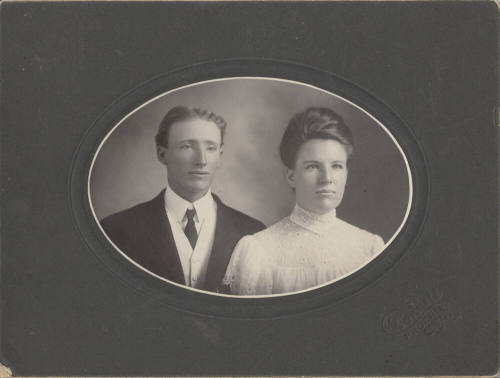 Portrait of Mack and Eva Browning