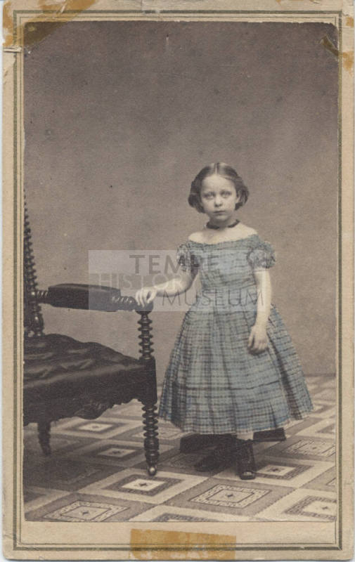 Portrait of Fannie Barnes as a Child
