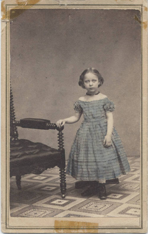 Portrait of Fannie Barnes as a Child
