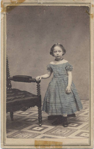 Portrait of Fannie Barnes as a Child