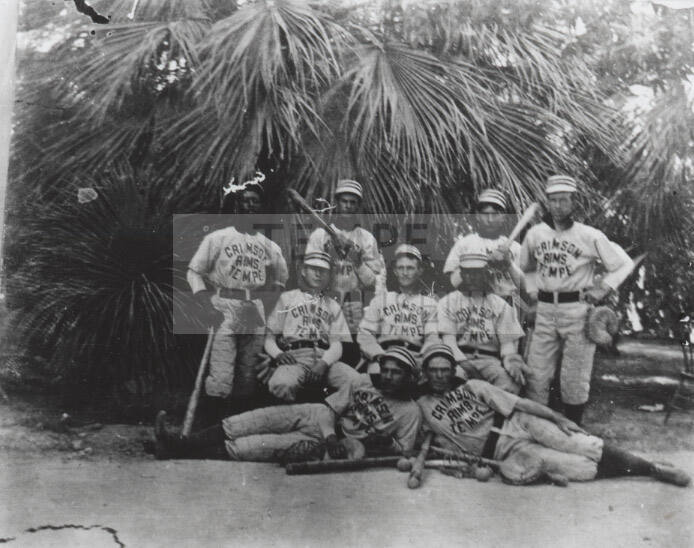 "Crimson Rims Tempe" baseball team group photo