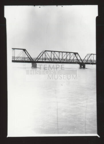 River and railroad bridge
