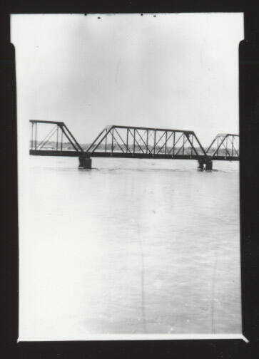 River and railroad bridge