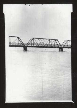 River and railroad bridge