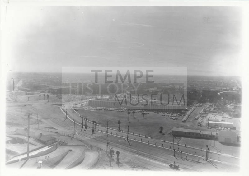 View of Tempe looking southeast from Tempe Butte