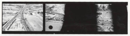 U.S. 60 - Campo Alegre from helicopter--aerial view and 2 blocked views of highway