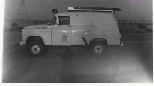 Tempe police vehicle