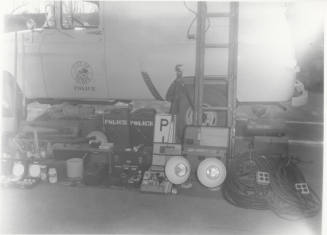 Tempe police vehicle and gear
