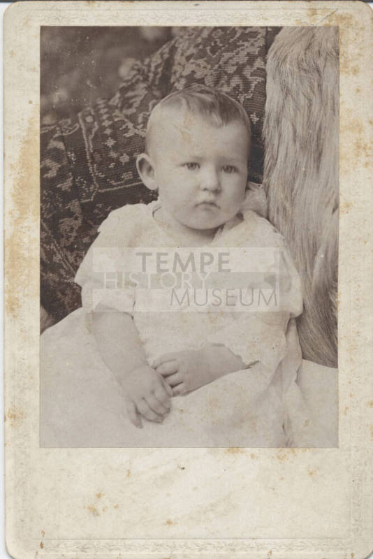 Portrait of Fred D. Cooper as a Baby