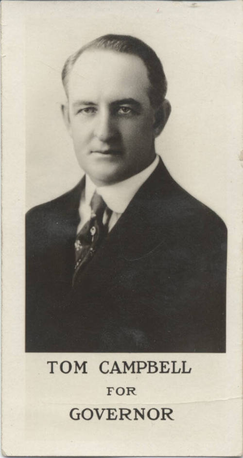 Campaign Portrait of Tom Campbell
