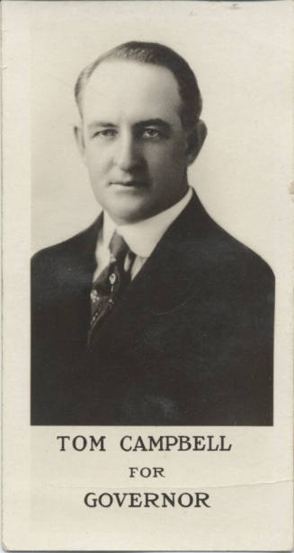 Campaign Portrait of Tom Campbell