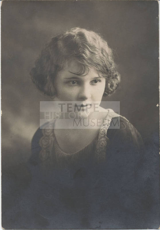 Studio Portrait of Winona Casner