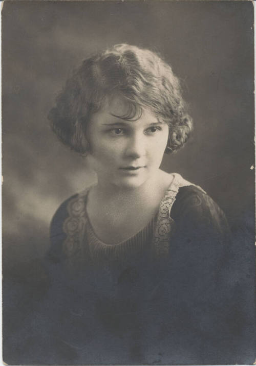 Studio Portrait of Winona Casner
