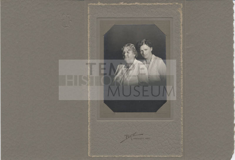 Mary S. Craig and Daughter Estelle Hackett