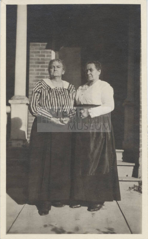 Mary S. Craig and an Unidentified Woman