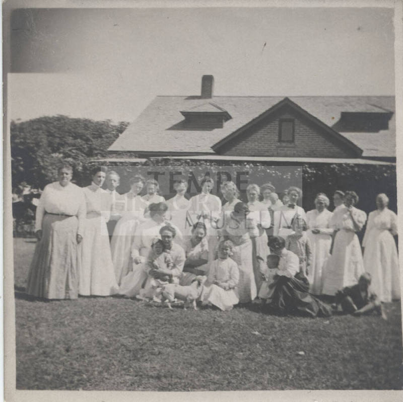 Mary S. Craig and a Group of Women