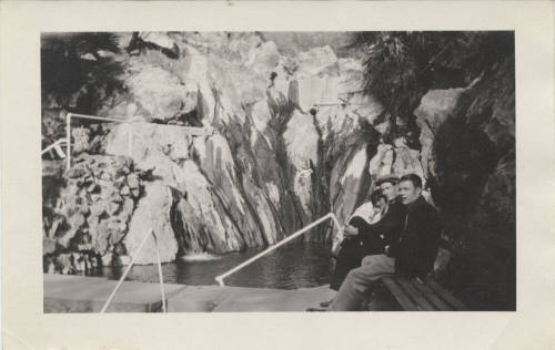 Everett and Sally Cummins at Cave Creek