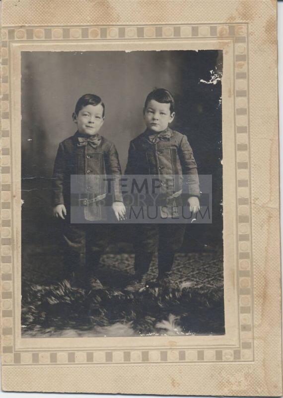 Portrait of Ed and John Curry