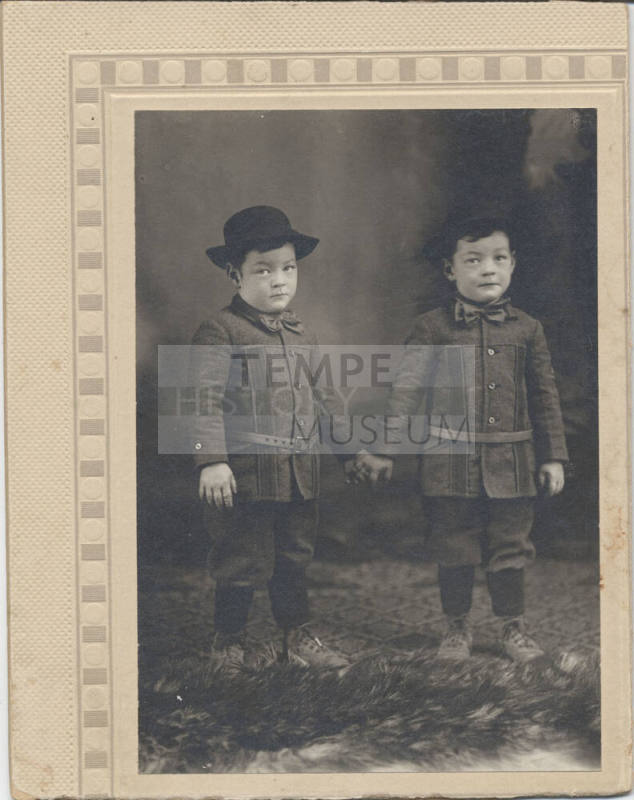 Portrait of Ed and John Curry