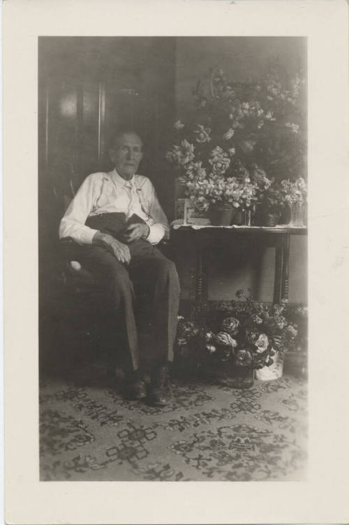 Portrait of Alonzo Dines on Birthday