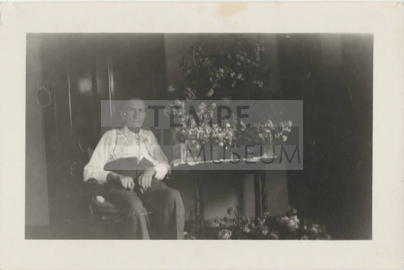 Portrait of Alonzo Dines on Birthday
