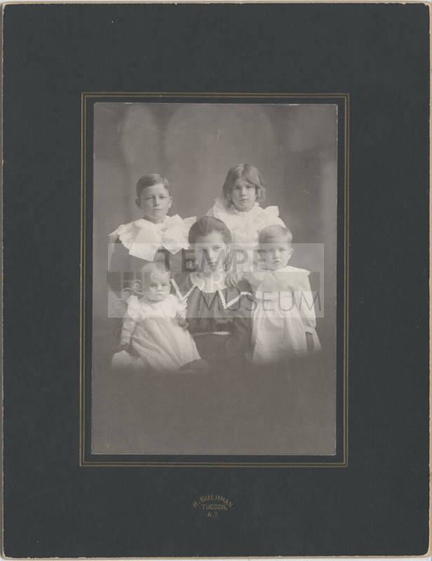 Portrait of Dines Family Children