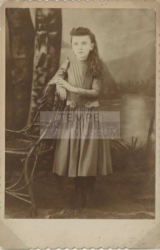 Portrait of Meta Ellis as Young Girl