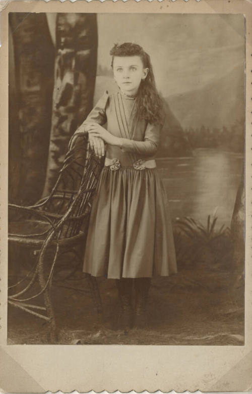 Portrait of Meta Ellis as Young Girl