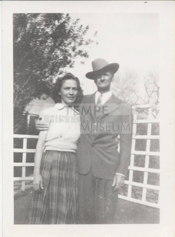 Photograph of Julia Enders and Ned Warren