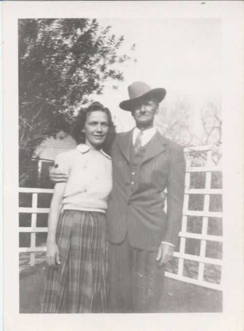 Photograph of Julia Enders and Ned Warren