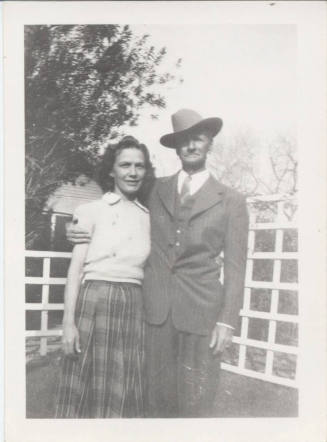Photograph of Julia Enders and Ned Warren