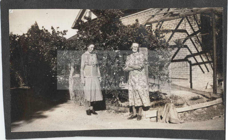Hortense Jones and Joesphine Frankenberg