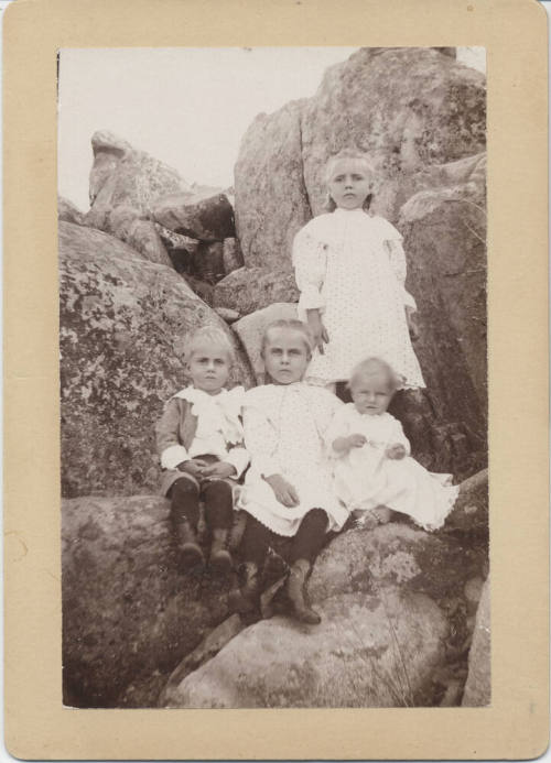 Photograph of Four Gililland Children
