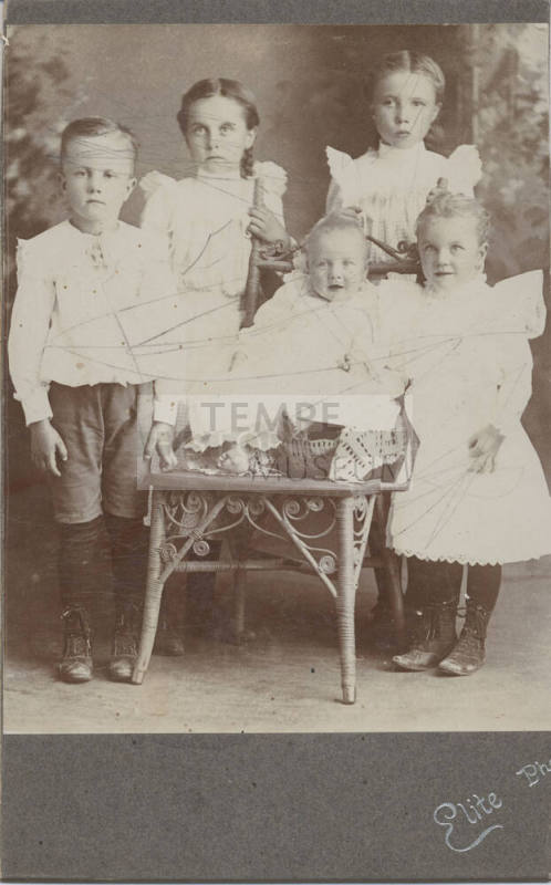 Portrait of Five Gililland Children