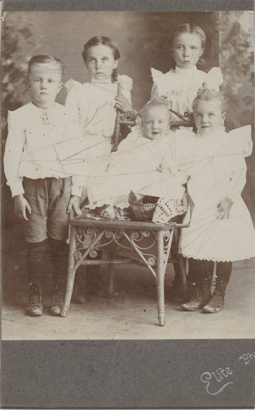 Portrait of Five Gililland Children